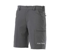 HUK Men's Next Level 10.5" | Quick-drying Performance Fishing With Upf 30+ Sun Protection Short, Charcoal, M UK