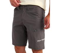 HUK Men's Next Level 10.5" | Quick-drying Performance Fishing With Upf 30+ Sun Protection Short, Charcoal - 10.5", S UK