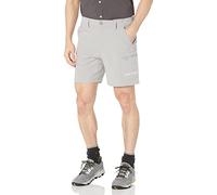 HUK Men's Next Level Quick-Drying Performance Fishing Shorts, Overcast Grey, Medium
