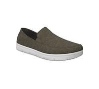 HUK Men's Performance Brewster Slip-on Wet Traction Fishing Deck Shoes Penny Loafer, Overland, 7.5 UK