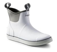 HUK Men's Rogue Wave Shoe | High-Performance Fishing & Deck Boot Rain, White-New, 9.5