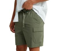 HUK Men's Standard Creekbed, 7" Performance Fishing Cargo Shorts, Moss