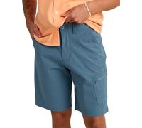 HUK Men's Standard Next Level 10.5", Quick-Drying Fishing Shorts, Stormy Blue