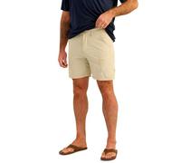 HUK Men's Standard Next Level 7", Quick-Drying Fishing Shorts, Khaki, Small