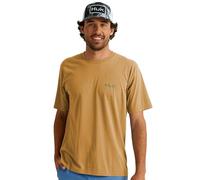 HUK Men's Standard Scott Short Sleeve Tee, Performance Fishing T-Shirt, KC Camo Bass-Sand Piper