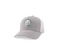HUK Men's Trucker, Anti-Glare Snapback Fishing Hat Cap, Circle Patch-Night Owl, One Size