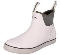 HUK Rogue Wave - Fishing Boots & Cover for Women Rain Boots for Women, White, (Solid - White), 26.0 cm