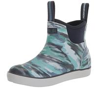 HUK Rogue Wave Women's Fishing and Deck Rain Boots, Blue Titanium, 5