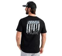 HUK Short Sleeve Performance Tee, Fishing T-Shirt for Men, Salute-Black 2.0