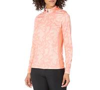 HUK Women's Icon X Hoodie |UPF 50+ Long-Sleeve Fishing Shirt, Running Lakes-Desert Flower, L