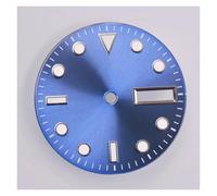 HUKILU yaoqijie 28.5mm Green Luminous Sterile Dial Fit NH36 Movement Watch Accessories Lasting(D)