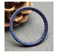 HUKILU yaoqijie 32.5mm * 27.5mm NH35/36 Watch Chapter Ring Fit SRPE Case Replace Hard Plastic Inner Ring, Size 32.5 * 27.5mm Abalone Case Lasting(2)
