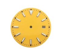 HUKILU yaoqijie 33.5mm Watch dial Blue Green Luminous dial fit NH35 Movement Lasting(1)