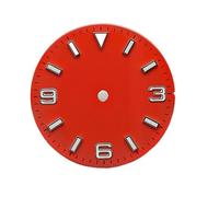 HUKILU yaoqijie Digital 369 Watch Dial 3c Super Green Glow in The Dark 28.55mm for NH35 NH36 Automatic Movement mounting Watch dial Parts Lasting(WZ-N-83)