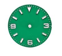 HUKILU yaoqijie Digital 369 Watch Dial 3c Super Green Glow in The Dark 28.55mm for NH35 NH36 Automatic Movement mounting Watch dial Parts Lasting(WZ-N-84)