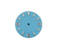 HUKILU yaoqijie Digital 369 Watch Dial 3c Super Green Glow in The Dark 28.55mm for NH35 NH36 Automatic Movement mounting Watch dial Parts Lasting(WZ-N-86)