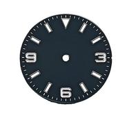 HUKILU yaoqijie Digital 369 Watch Dial 3c Super Green Glow in The Dark 28.55mm for NH35 NH36 Automatic Movement mounting Watch dial Parts Lasting(WZ-N-85)