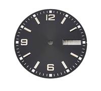 HUKILU yaoqijie NH36 dial 28.50mm Green Luminous NH35/NH36 Watch dial Suitable for NH35/NH36 Movement and Watch for Men dial. Lasting(NO.119)