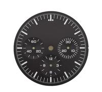 HUKILU yaoqijie VK63 Dial VK63 Panda Dial Custom Logo Chronograph Electronic Multifunctio Luminous Dial VK63 Hands Suitable for VK63 Movement Lasting(Dial-2)