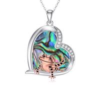 HUKKUN Bearded Dragon Gifts Lizard Necklace Sterling Silver Bearded Dragon Pendant Necklace Lizard Jewellery Gifts for Women