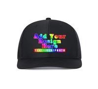 HUKQWX Personalised Baseball Cap for Men Women, Personalised Cap Trucker Hats Custom Dad Hats Hip Pop Cap Ball Hat Personalised Adjustable Denim Casquette Hat Baseball Cap Gifts, Design Your Own Hats