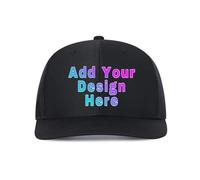 HUKQWX Personalised Baseball Cap for Men Women, Personalised Cap Trucker Hats Custom Dad Hats Hip Pop Cap Ball Hat Personalised Adjustable Denim Casquette Hat Baseball Cap Gifts, Design Your Own Hats