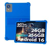 HUKWIMO Case for Relndoo P60, 10.1inch, Soft Silicone Shockproof Tablet Cover, Shockproof Rugged Protective Case, Full Body Protective Anti-Scratch Flexible Bumper, Dark-Blue