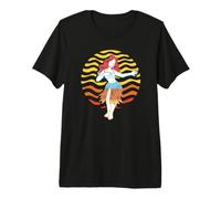 Hula Dance Hawaii Hula Dancer Hawaiian Girl Aloha Hawaii Premium T-Shirt
