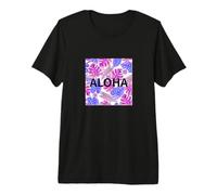 Hula Dance Hula Lesson Aloha Tropical Hawaii Hibiscus Cute Popular Plumeria Hawaiian Black Premium T-Shirt