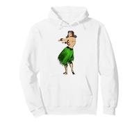 Hula Girl Hawaiian Vacation Hawaii Dancer Pin Up Pullover Hoodie