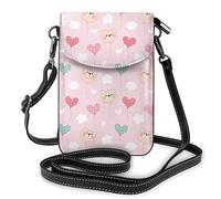 Hula Hoop Sport Polar Bear Functional Multi Crossbody Cell Phone Passport Purse