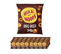 Hula Hoops BBQ Beef Crisps Multipack, 32 x 34 g