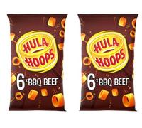 Hula Hoops BBQ Beef Flavour Crisps - (Pack of 2)