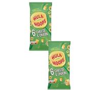 Hula Hoops Cheese & Onion Multipack Crisps 6X24G (PACK OF 2)