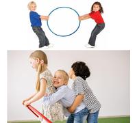 Hula Hoops Kids Adults School Game Fitness Sport Exercise Hoola Hoops Multi 55cm (8)