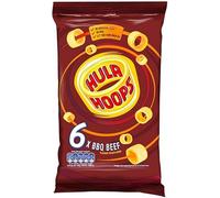 Hula Hoops Multipack Crisps 6x24g (BBQ Beef)
