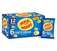 Hula Hoops Multipack Crisps 6x24g (Pack of 12) (Salt & Vinegar)