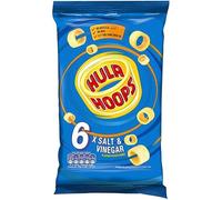 Hula Hoops Multipack Crisps 6x24g (Salt & Vinegar)