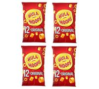 Hula Hoops Original Crisps 12 Pack 24gx12 (Pack of 4, Original)