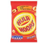 Hula Hoops Original Crisps 34g (Pack of 32)