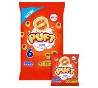 Hula Hoops Puft Salted 15g x 6 per Pack - Pack of 2