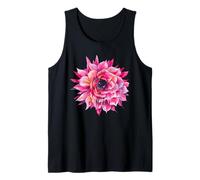 Hula Hula for Lesson Aloha Tropical Hawaii Hibiscus Cute Popular Plumeria Hawaiian Black Tank Top
