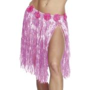 Hula Pink Flower Skirt Costume Accessory
