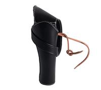 Hulara Full Grain Buff Leather Cross Draw Holster for 4" to 6" Revolvers