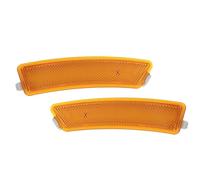 Hulex Supplies Front Bumper Marker Reflector Light, Replacement for MKZ 2013-2016, Amber Side Marker Lamp with OE DP5Z 13A565 F/E, Durable ABS Housing for Front Left and Right
