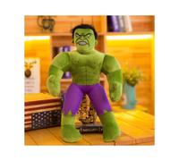 (Hulk, 55cm) Avengers Hulk Captain America Batman Plush Toy Gift Doll