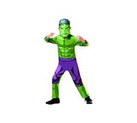 Hulk Avengers Assemble Classic Kids Costume MARVEL superhero Carnival Size