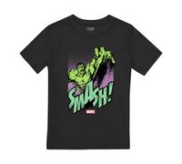 Hulk Gamma Smash T-Shirt Black | Size: 7-8 Years Hulk Black 7-8 Years