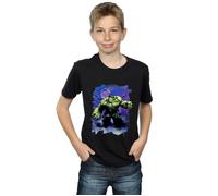 Hulk Halloween Spooky Forest T-Shirt Marvel Black 12-13 Years