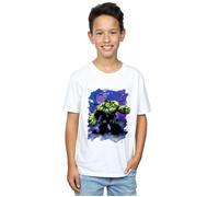 Hulk Halloween Spooky Forest T-Shirt Marvel White 12-13 Years